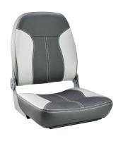 Купить Кресло складное мягкое SPORT с высокой спинкой; серый/темно-серый арт. 1040543