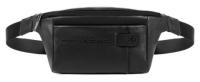 Купить Сумка поясная Piquadro Urban, черная, 32x15x7 см арт. CA2174UB00/N