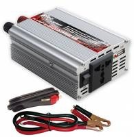 Преобразователь напряжения автомобильный AVS IN-600W-24 (24В > 220В, 600 Вт, USB)