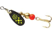 Блесна вращ. Mepps BLACK FURY 0, SILVER/Yellow