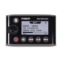 Fusion MS-NRX300 проводной пульт ДУ c NMEA2000