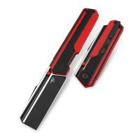 Купить Нож Bestech Tardis сталь D2, рукоять G10 черно-красная арт. BG54E