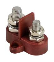 Купить Клемма-штифт двойная с перегородкой, M8M10, красная арт. BF414RM8M10