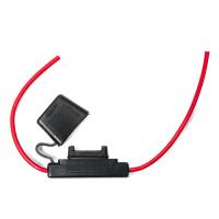 Держатель для предохранителя типа ATO на проводе SUNFINE, черный