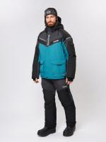 Купить Костюм зимний Alaskan Dakota Stream  M мор.волн/cер/черн (куртка+ полукомбинезон) арт. ASDSGGBM