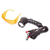 Купить Фонарь ультрафиолетовый и очки для поиска утечек фреона МАСТАК 105-70000 арт. 1125682