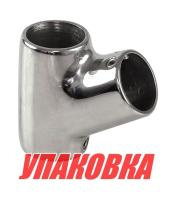 Тройник леера 1 (25 мм), 60 град (упаковка из 10 шт.)