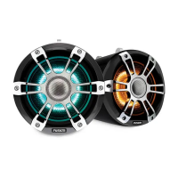 Fusion® Signature Series 3 Marine Wake Tower Speakers – морские динамики 7,7" 280 Вт для вейк-катеров, спортивный хром, с иллюминацией CRGBW