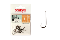 Купить Крючки Saikyo KH-9282 BN LONG SHANK №6 (10 шт.) арт. KH-9282BN6-10