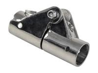 Кронштейн складной с фиксацией нержавеющий д. 22 мм