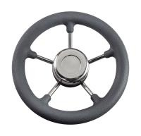 Купить Рулевое колесо Osculati; диаметр 280 мм; цвет серый арт. 45-127-02