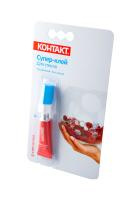 Купить КОНТАКТ Супер-клей для стекла (3г) BL1 в шоу-боксе 10шт арт. 18490