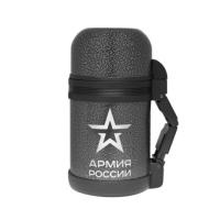Купить Термос универсальный (для еды и напитков) Thermos Армия России "Армейский" (0,8 литра), серый арт. 644923