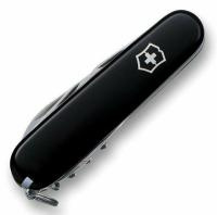 Нож Victorinox Spartan, 91 мм, 12 функций, черный