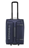 Купить Сумка на колесах WENGER, синяя, полиэстер, 23x38x54 см, 53 л арт. 610174