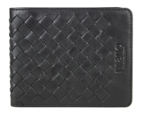 Купить Портмоне Mano Don Luca, натуральная кожа в черном цвете, 11х9 см арт. M191945301