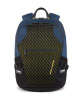 Купить Рюкзак Piquadro PQ-Y 14'', синий/желтый, 28х14х42 см арт. CA5151PQY/BLG