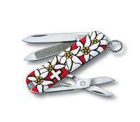 Купить Нож Victorinox Classic Nail Clip 580, 65 мм, 8 функций, "Edelweiss" арт. 0.6463.840