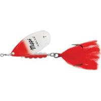Блесна вращ. Mepps AGLIA 7, Red/White/Silver (блистер)