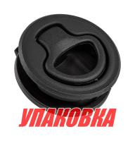 Купить Ручка для люка врезная, утапливаемая, черная (упаковка из 16 шт.) арт. 38-147-01_pkg_16