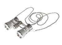 Бинокль театральный 3x25 серебро