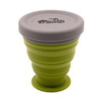 Tramp Стакан силиконовый 200 мл, TRC-126, оливковый
