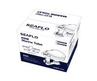 Купить Унитаз судовой керамический с вертикальным насосом 12В (размер компакт) арт. SFMTE1-02