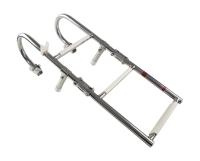 Трап складной; 3 ступени; с поручнями