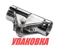 Купить Кронштейн складной с фиксацией нержавеющий д. 25 мм (упаковка из 40 шт.) арт. 009673_pkg_40