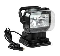 Купить Прожектор с дистанционным управлением, черный корпус, галоген, брелок арт. 01653-BK