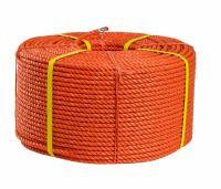 Купить Трос трехпрядный полипропиленовый, d 14 мм, L 200 м арт. CRPP14M