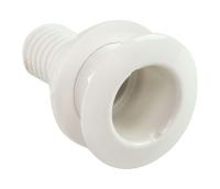 Купить Разъем водосброса с обратным клапаном под шланг 32 мм, белый арт. 10256