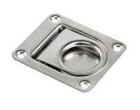 Купить Ручка палубная потайная 64х54 мм, нержавеющая арт. 51001