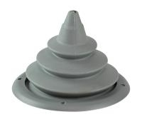 Уплотнитель для тросов управления серый; д. 152 мм