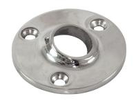 Основание стойки леера 1" (25.4 мм); 60 град; круглое под сварку