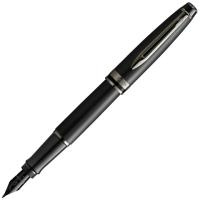 Waterman Expert DeLuxe - Metallic Black RT, перьевая ручка, F