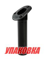 Купить Держатель спиннинга врезной 215х40 мм, черный пластик, (упаковка из 48 шт.) арт. C12701_pkg_48