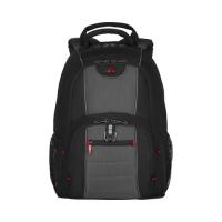 Рюкзак WENGER 16'', черный/серый, полиэстер, 38 x 25 x 48 см, 25 л
