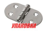 Петля 74х39 мм, нержавеющая (упаковка из 40 шт.)