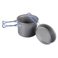 Tramp Котелок с крышкой-сковородой из анодированного алюминия 1 л, TRC-039