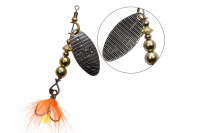 Блесна вращающаяся LureMax Tiga-1 3,1гр. 001