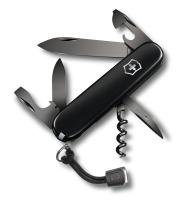 Купить Нож перочинный VICTORINOX Spartan PS, 91 мм, 13 функций, чёрный, со шнурком в комплекте арт. 1.3603.3P