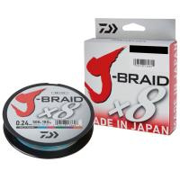 Шнур Daiwa J-Braid X8 Multicolor 0.16мм 20lb 150м