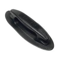 Ручка эллипсовидная SUNFINE 250х110 мм для надувных лодок, черный ПВХ