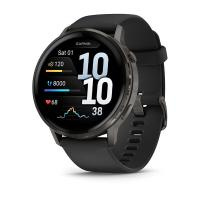 GARMIN VENU 4 – 45 mm Slate with Black Silicone Band 010-03014-00