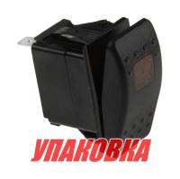П-ль 3х поз (ON)-OFF-ON 12В/20А 4Р подсветка (упаковка из 25 шт.)