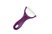Овощечистка Samura, циркониевая керамика, фиолетовая
