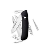 Купить Швейцарский нож SWIZA D07 Standard, 95 мм, 12 функций, черный арт. KNI.0110.1010