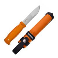 Нож Morakniv Kansbol Burnt Orange, нержавеющая сталь, крепление Multi-Mount, 13507