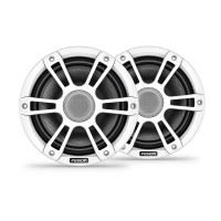 Fusion® Signature Series 3i Marine Coaxial Speakers - 7,7-дюймовые спортивные коаксиальные громкоговорители для лодок белого цвета мощностью 280 Вт (пара)
